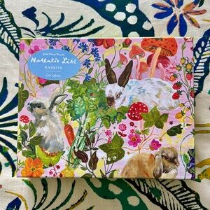 Anthropologie Nathalie Lete 500 Piece Rabbit Puzzle